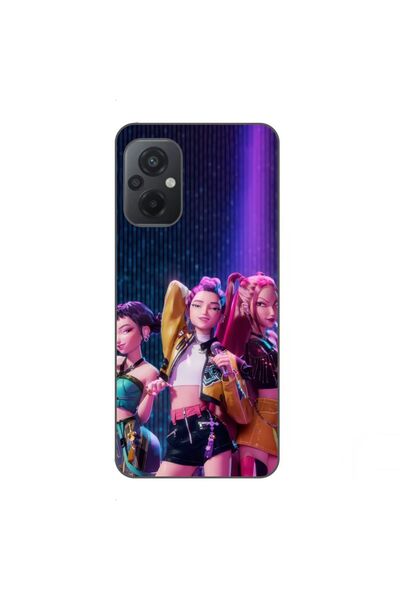 OEM Husa compatibila cu Xiaomi Poco M5 Silicon Gel Tpu Model KPop Demon Hunte...