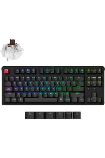 Keychron C3 Pro 8K C3PX-H3 Μηχανικό Πληκτρολόγιο Gaming χωρίς νομικά πλήκτρα ...