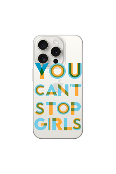 Other Apple iPhone 15 Pro You Cant Stop Girls Transparent Silicone TPU Θήκη