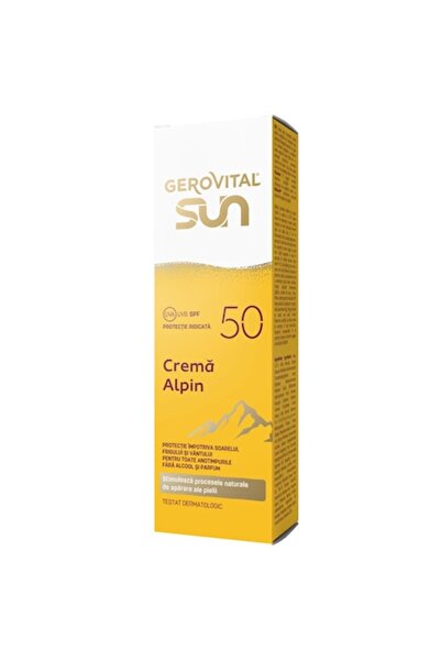Gerovital Sun Alpine Cream for sun, wind and cold protection at high altitude...