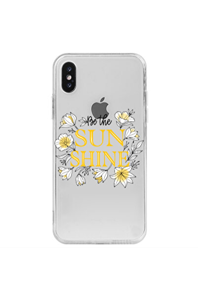 Other Apple iPhone Xs Max Sun Shine Transparent Silicone TPU Θήκη