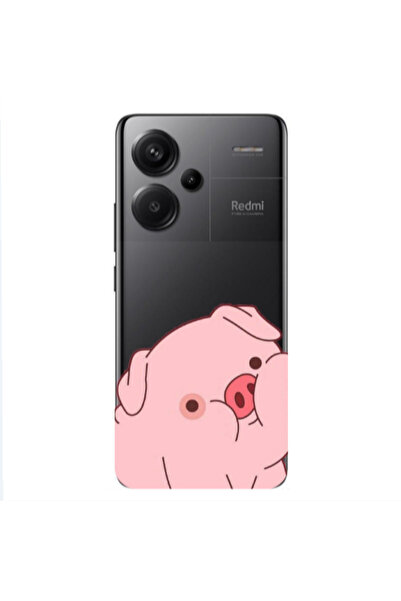 Other Xiaomi Redmi Note 13 Pro+ 5G Piggy 1 Transparent Silicone TPU Θήκη