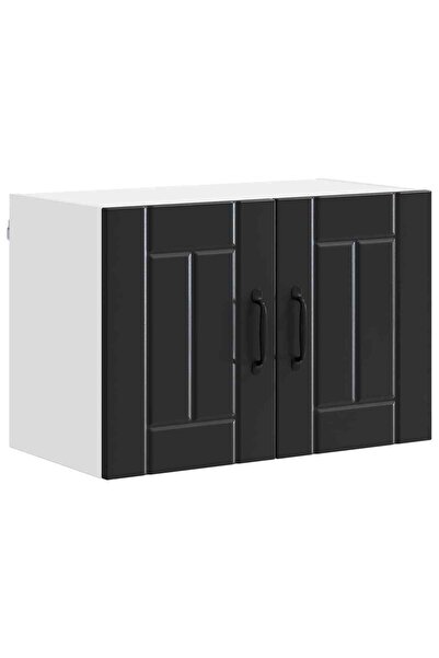 vidaxl Kitchen wall cabinet Wall mounted Black 60 x 31 x 40 cm