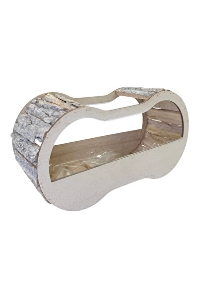 AFO Guitar Bark Basket Natural White 20cm