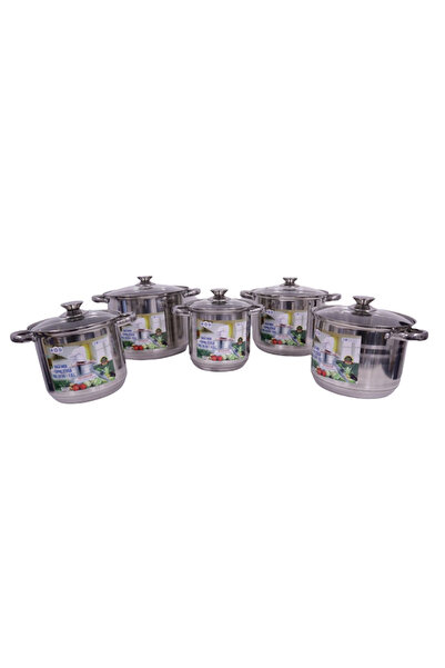 La Roma Scent Your Story ROD STAINLESS STEEL POT Top Bottom Set WITH GLASS LI...