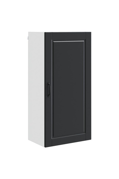vidaxl Dulap de bucătărie cu raft Negru 50 x 31 x 100 cm Lemn compozit