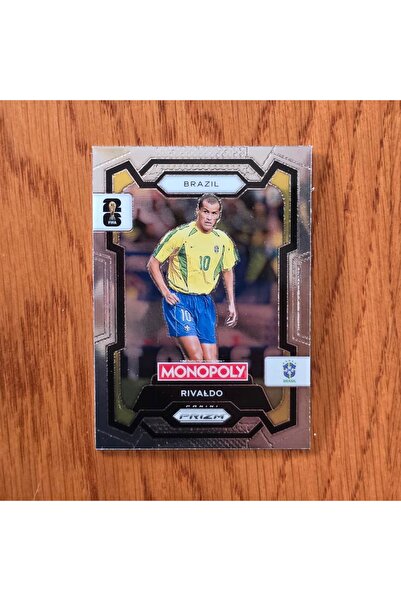Panini Prizm Monopoly Rivaldo No. 21 Licensed Playing Cards - Silver