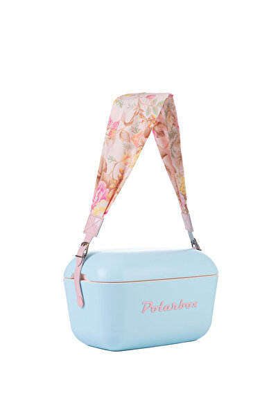 Polarbox Prinkstyle Flower Pink Kayışlı Mavi Pembe Soğuk ve Sıcak Tutucu Ther...