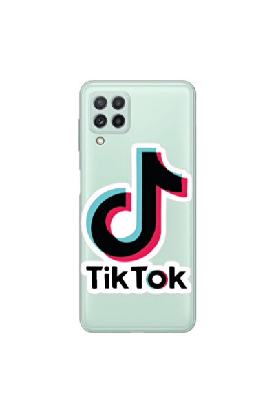Other Samsung A22 4G Tik Tok Transparent Silicone TPU Θήκη