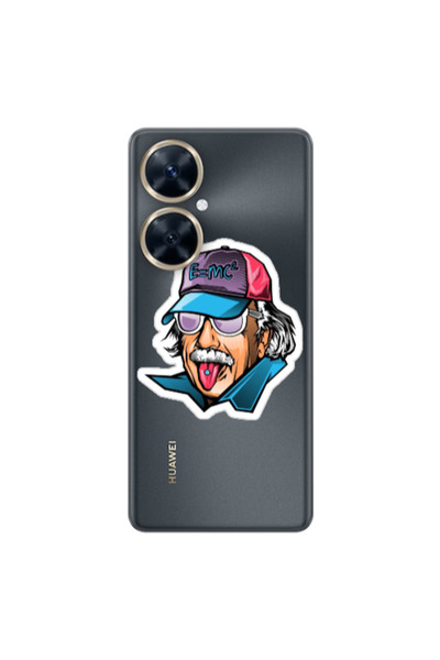 Other Huawei Nova 11i Einstein Transparent Silicone TPU Θήκη
