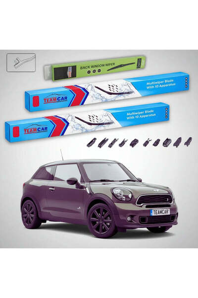 TEAMCAR Υαλοκαθαριστήρες Mini Paceman R61 2013-2016 |   Σετ Επίπεδων Εξαρτημά...