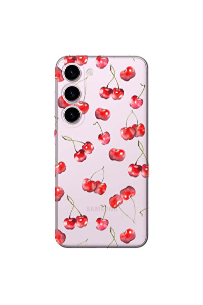 Other Samsung S23 Plus Cherries Transparent Silicone TPU Θήκη