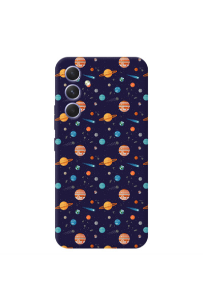 Other Samsung A55 Planets Transparent Silicone TPU Θήκη