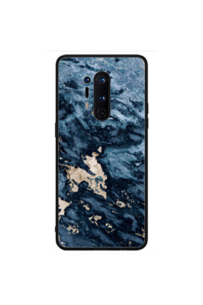 Other Xiaomi 8 pro Marble Blue Gold Black Glossy Θήκη
