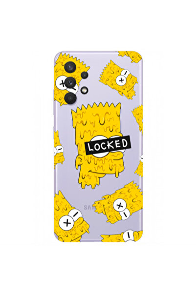 Other Samsung A32 5G Bart Simpson Transparent Silicone TPU Θήκη