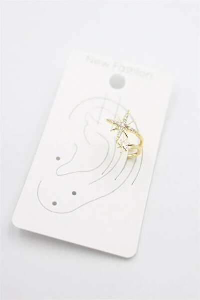 Marsilyan Nvdn- Ieg - Stone-Encrusted Cartilage Earrings - Gold Iegrs-Nvdn1