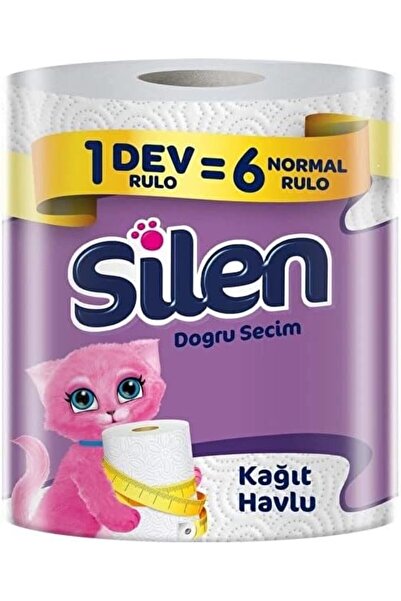 Yıldızan Terra Organik Silen Paper Towel Giant Roll 1=6 Terra Organik 1025782