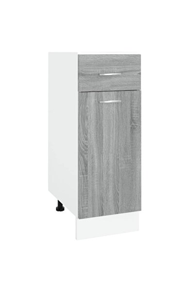 vidaxl Dulap inferior cu sertar “Lyon” gri sonoma 30x46x81,5cm