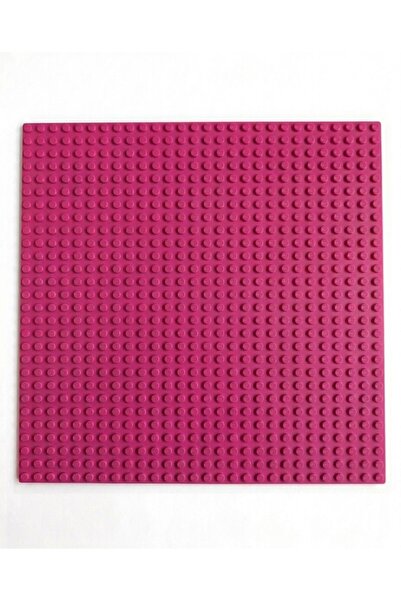 OyuncaklarÜlkesi Lego Compatible Block Bricks Classic Neon Pink 28X28 Floor B...