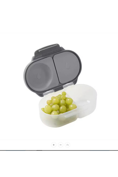 b.box Caserola pentru gustari SnackBox, +3 ani, Gri,