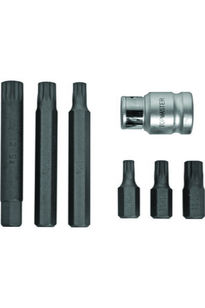Top Master Pro Bit extension Top Bottom Set XZN 6-12 Top Bottom Set 6pcs S2+h...