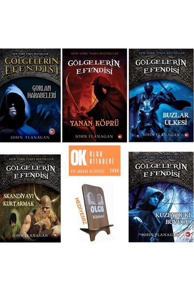 Beyaz Balina Yayınları Gölgelerin Efendisi 1-2-3-4-5 /İlk 5 kitap set / ORJİN...