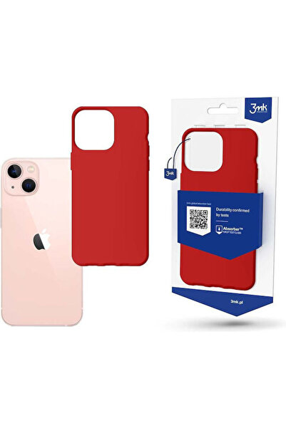 3MK Ματ Πίσω Κάλυμμα Σιλικόνης 1.2mm Φράουλα (iPhone 14)