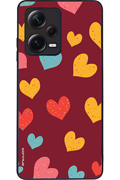 Other Θήκη Sonique Heart Series για Xiaomi Redmi Note 12 Pro Plus Μπορντό