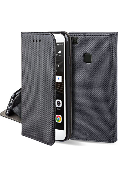 Forcell Θήκη Book από Συνθετικό Δέρμα 2mm Μαύρο (Huawei P8/P9 Lite 2017 / Hon...