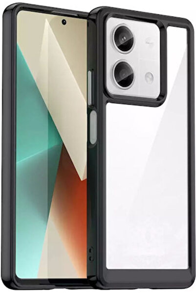 Hurtel Outer Space Πίσω Κάλυμμα Σιλικόνης / Πλαστικού Μαύρο (Redmi Note 13 Pro+)