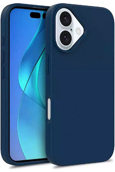 Hurtel Πίσω Κάλυμμα Σιλικόνης 0.5mm Μπλε (iPhone 16 Plus)