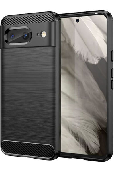 Techsuit Πίσω Κάλυμμα Σιλικόνης Μαύρο (Google Pixel 8) Κωδικός: KF2313183