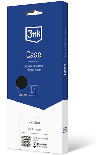 3MK 11 5g Πίσω Κάλυμμα Σιλικόνης 1.2mm Μαύρο (Realme 11 5G - Ματ Θήκη μαύρη)