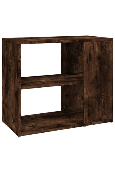 vidaxl Dulap lateral, stejar fumuriu, 60x30x50 cm, lemn prelucrat