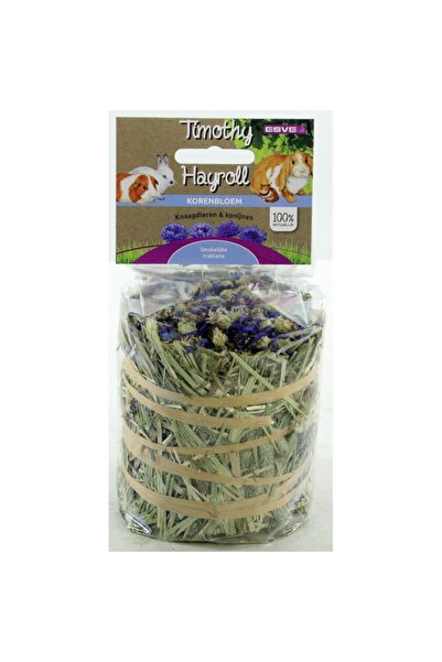 esve Ρολό Timothy Hay με Korenbloem για Κουνέλια &amp; Τρωκτικά 100gr
