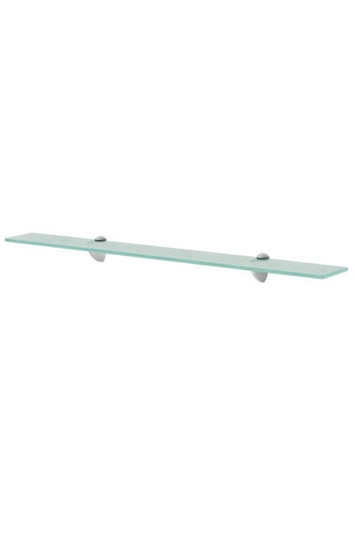 vidaxl Raft suspendat din sticlă, 80 x 10 cm, 8 mm