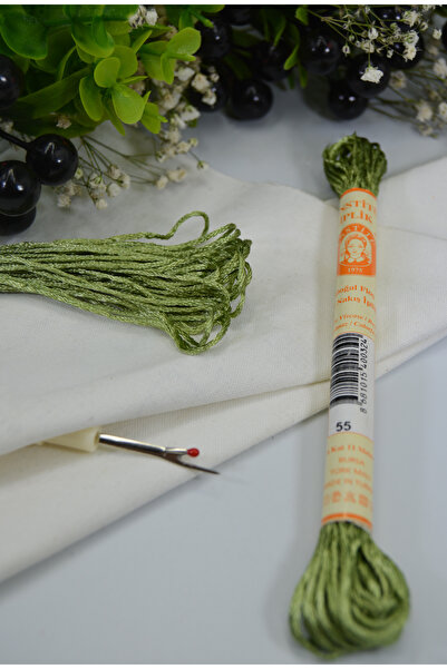 Enstitü İplik Hand Embroidery Silk, Laundry Silk, Rayon, Shiny Silk Texture, ...