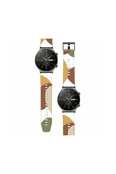 Hurtel Λουράκι Σιλικόνης Μαύρο Καμουφλάζ (5) (Huawei Watch 3 / Huawei Watch G...