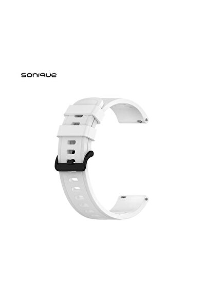 Other Λουράκι Σιλικόνης Sonique Λευκό (Amazfit GTS/GTS 2/3/4/GTS 2e/GTS 2mini...