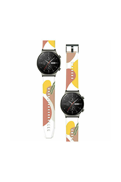 Hurtel Λουράκι Σιλικόνης Μαύρο Καμουφλάζ (8) (Huawei Watch GT2 Pro)