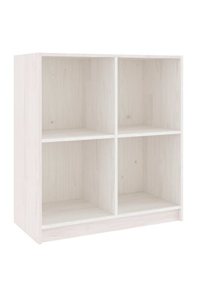 vidaxl Servantă, alb, 70x33x76 cm, lemn de pin