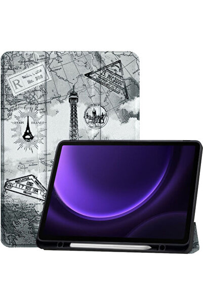 Other Sonique Smartcase Λεπτή Δερμάτινη Αναδιπλούμενη Θήκη Παρίσι (Samsung Ga...