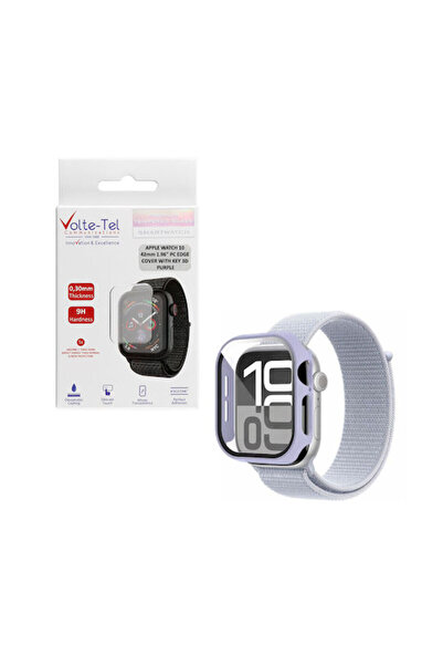 Other Volte-Tel Πλαστική Θήκη Edge Cover με Θήκη Κλειδιού σε Μωβ χρώμα για Ap...