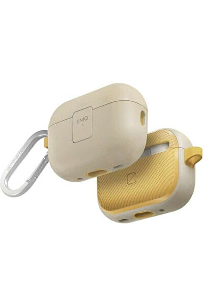 uniq Θήκη σιλικόνης σε κίτρινο χρώμα για Apple AirPods 1 / AirPods 2