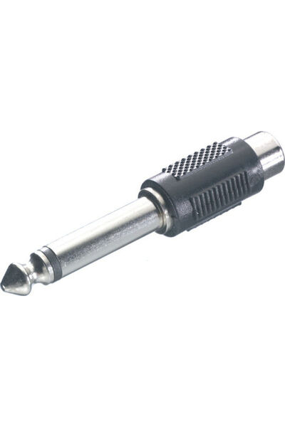 Vivanco Μετατροπέας 6.3mm αρσενικό σε RCA θηλυκό 1 τεμάχιο 46049