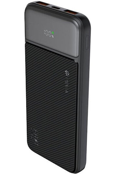 Devia EP198 Power Bank 10000mAh 22.5W με 2 θύρες USB-A και 1 θύρα USB-C Μαύρο