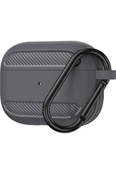 Techsuit Θήκη σιλικόνης σε γκρι χρώμα για Apple AirPods 3