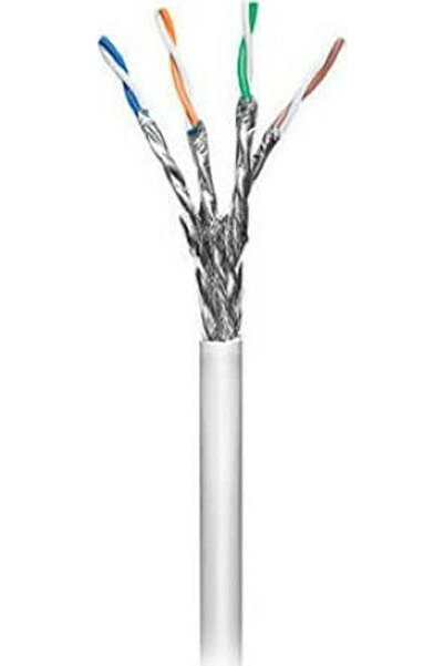 goobay Καλώδιο Ethernet Gigabit S/FTP Κατηγορίας 6, 305μ, Γκρι, Κωδικός: 95693