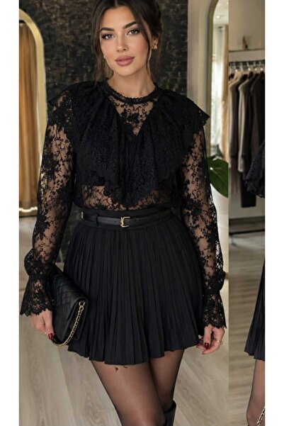 Minası Butik VİCTORİA DANTEL BLUZ