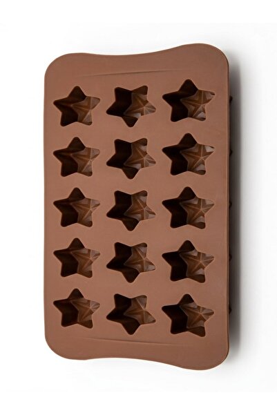 Generic 3D Stars Design Silicone Chocolate Mold